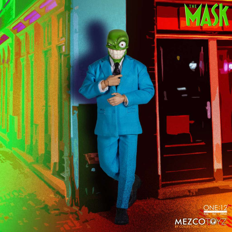 Mezco Toyz 1/12 Collective The Mask Comic Deluxe Action Figure