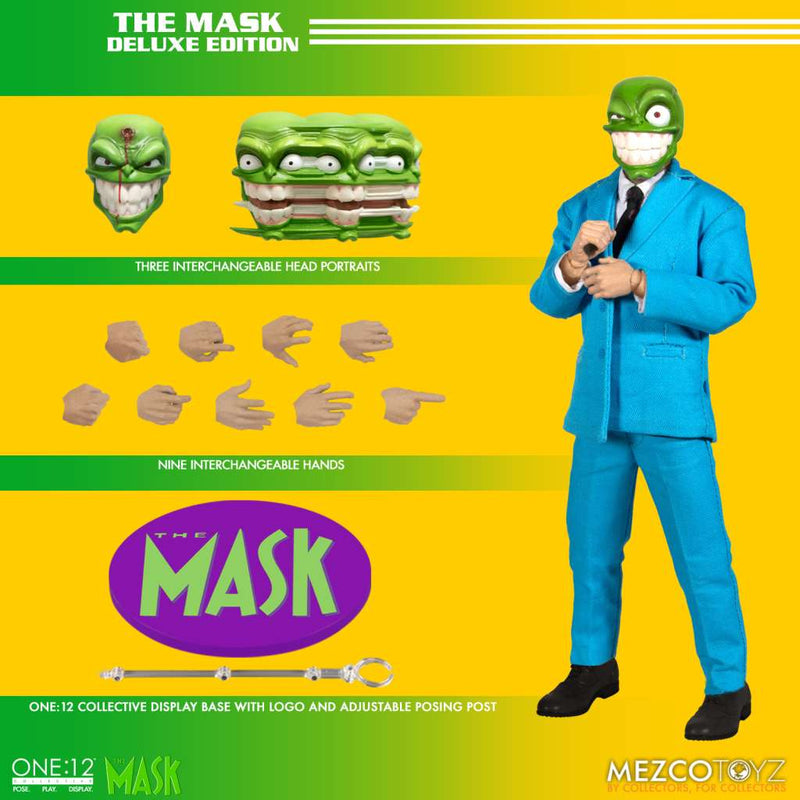 Mezco Toyz 1/12 Collective The Mask Comic Deluxe Action Figure