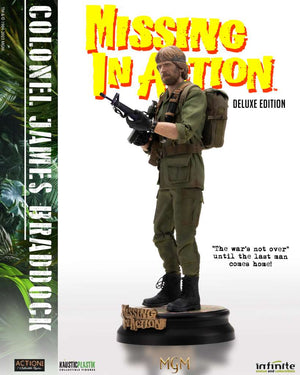 Kaustic Plastik Missing In Action Colonel James Braddock 1/6 Action Figure Deluxe Edition