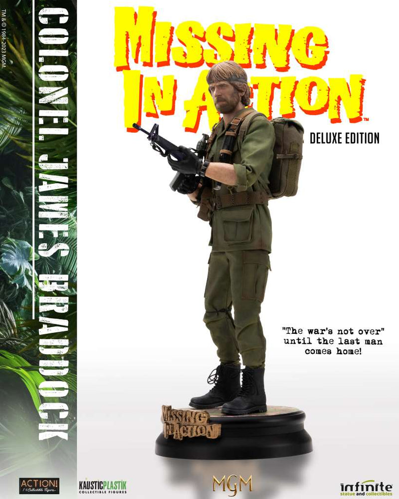 Kaustic Plastik Missing In Action Colonel James Braddock 1/6 Action Figure Deluxe Edition