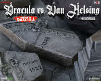 Kaustic Plastik Horror Of Dracula Dracula Vs Van Helsing 1/6 Diorama