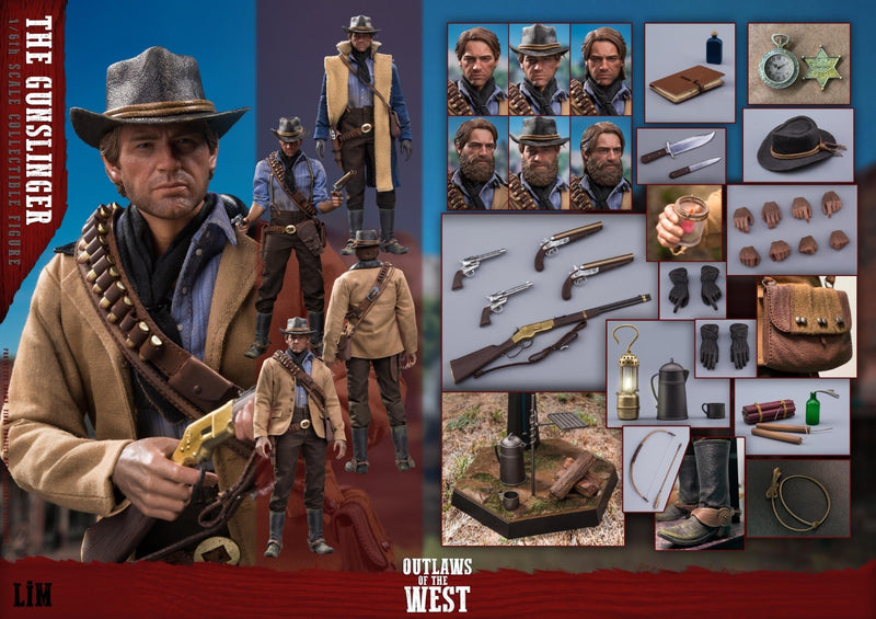 RE ORDER LIMTOYS LIM008 OUTLAWS OF THE WEST THE GUNSLINGER