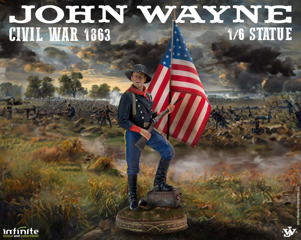 Infinite Statue John Wayne Civil War 1863 1/6 Statue