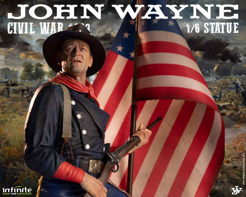 Infinite Statue John Wayne Civil War 1863 1/6 Statue