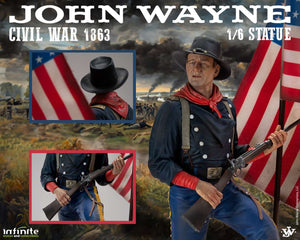 Infinite Statue John Wayne Civil War 1863 1/6 Statue