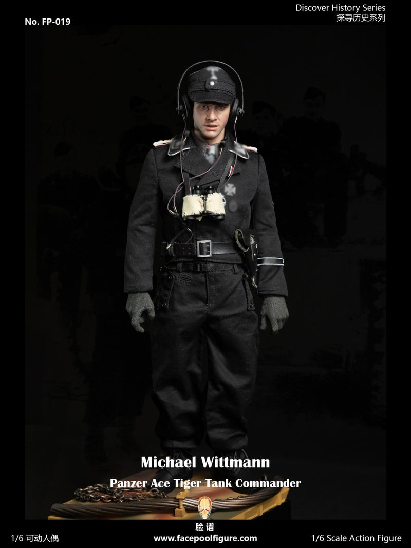 Facepoolfigure FP-019B 1/6 Discover History Series Panzer Ace Michael Wittmann Special Edition