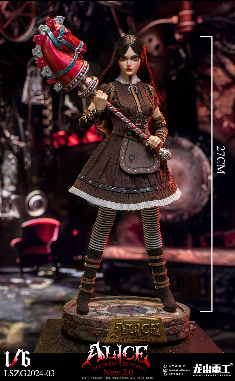 LSZGTOYS LSZG2024-03B 1/6 Alice Crazy Return 2.0 Standard Version