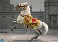 DID E60078 1/6 Napoleon White War Horse (Prancing)