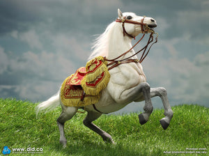 DID E60078 1/6 Napoleon White War Horse (Prancing)