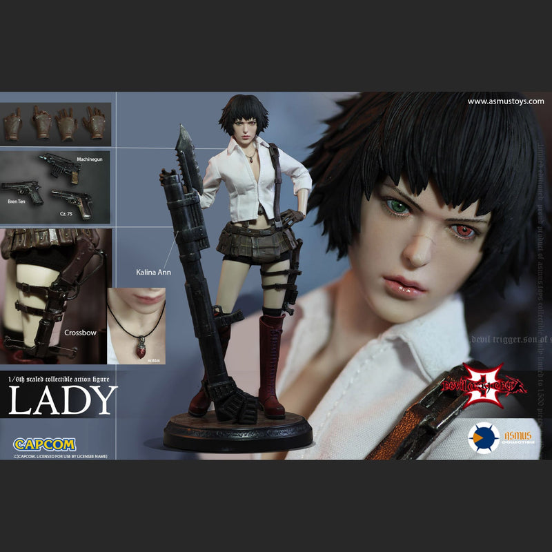 Re-order: Asmus Toys DMC302 1/6 THE DEVIL MAY CRY SERIES : LADY (DMC III)