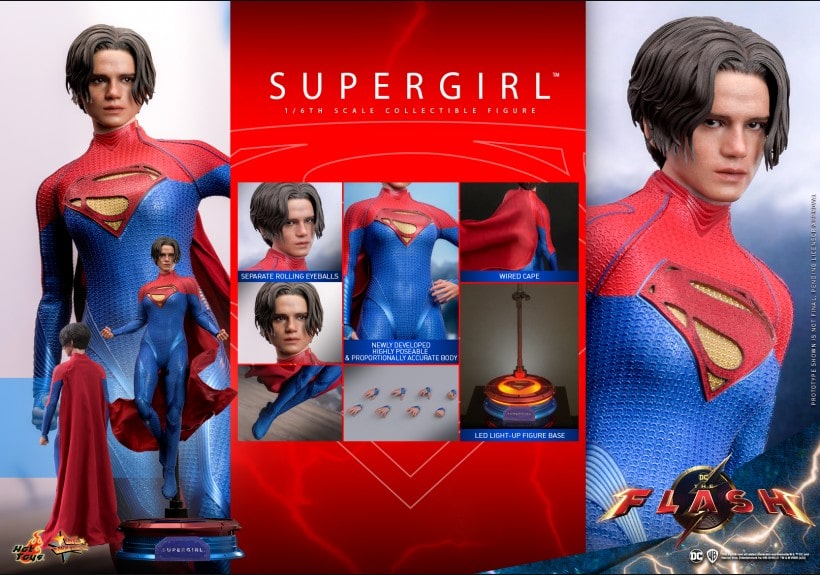 HOT TOYS MMS715 1/6 THE FLASH SUPERGIRL