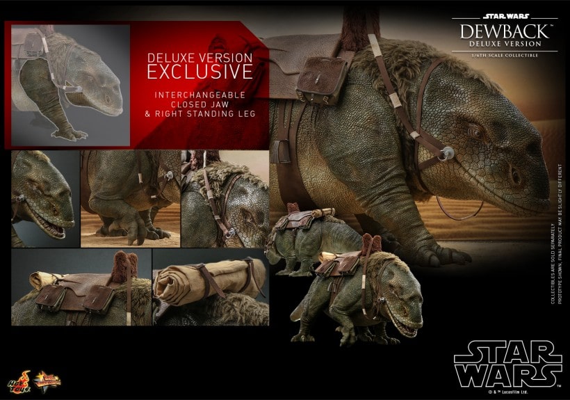 HOT TOYS MMS720 1/6 Star Wars Episode IV: A New Hope Dewback Deluxe Version