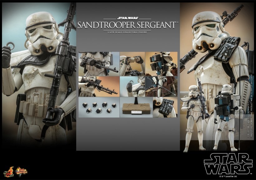 HOT TOYS MMS721 1/6 Star Wars: Episode IV A New Hope Sandtrooper Sergeant
