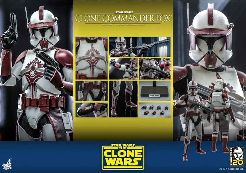 HOT TOYS TMS103 1/6 Star Wars Clone Commander Fox