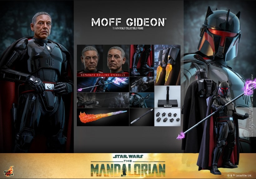 HOT TOYS TMS107 1/6 Star Wars The Mandalorian Moff Gideon