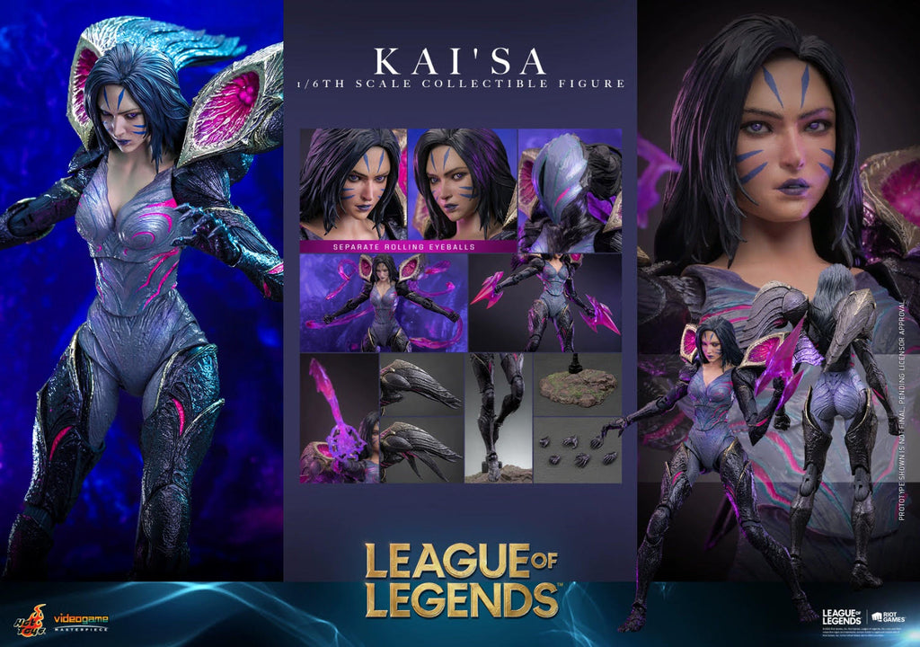 HOT TOYS VGM57 1/6 LEAGUE OF LEGENDS KAI'SA