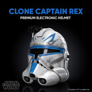 Hasbro Star Wars: The Clone Wars Black Series Casco Electrónico Captain Rex