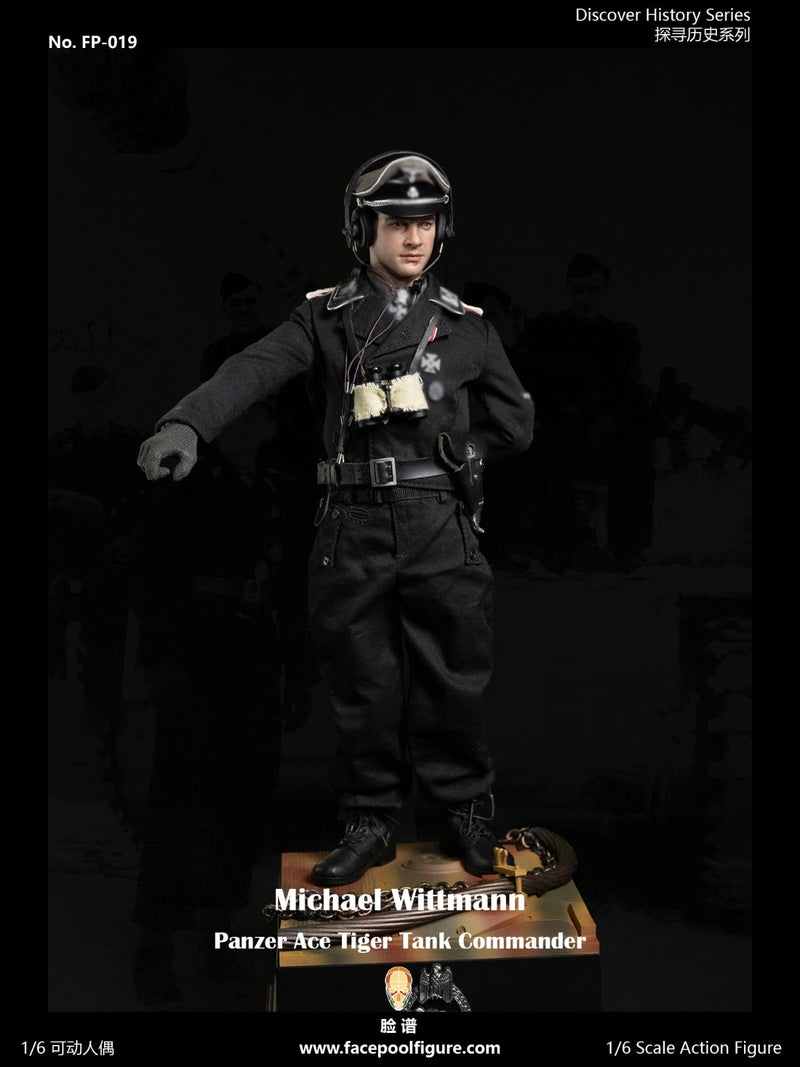 Facepoolfigure FP-019A 1/6 Discover History Series Panzer Ace Michael Wittmann Standard Edition