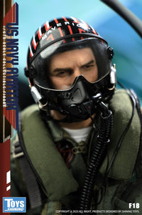 SHININIG TOYS ST-F18 1/6 US NAVY AVIATOR F18 TOP GUN