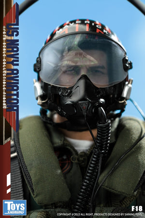 SHININIG TOYS ST-F18 1/6 US NAVY AVIATOR F18 TOP GUN