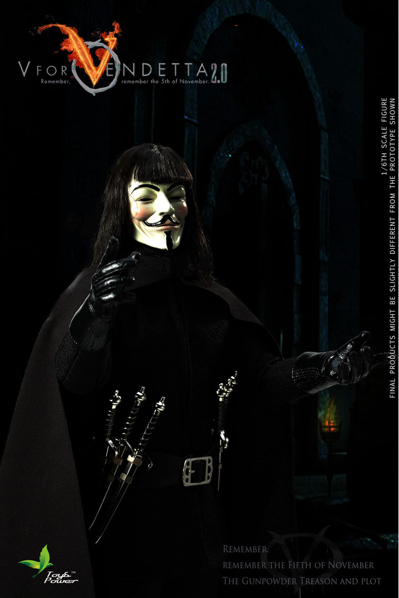 Toys Power CT-013B 1/6 V for Vendetta Action Figure (Standard Version)