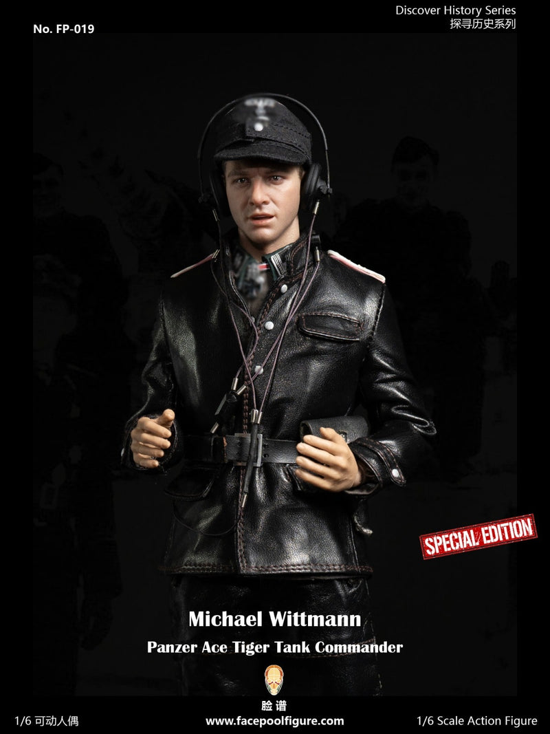 Facepoolfigure FP-019B 1/6 Discover History Series Panzer Ace Michael Wittmann Special Edition