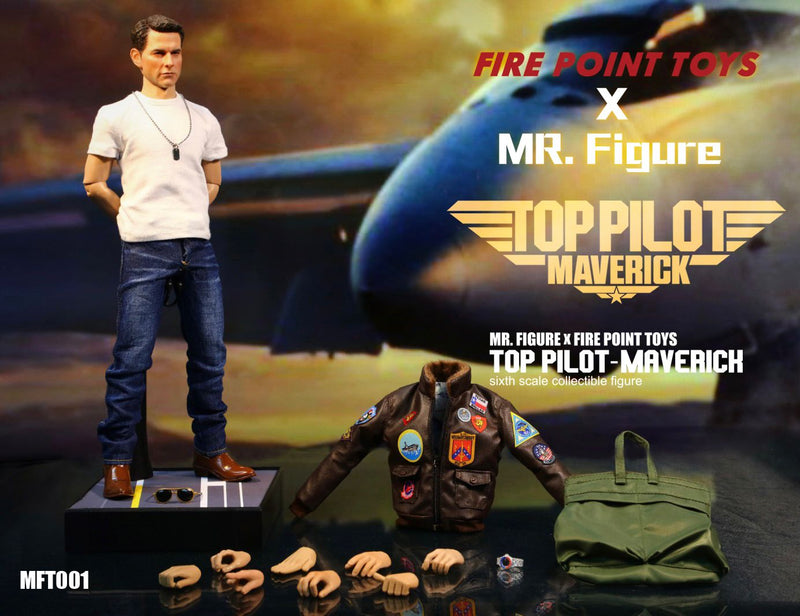 FIRE POINT TOYS X MR.FIGURE MFT001 1/6 Top Pilot