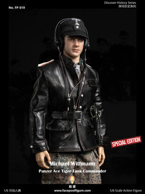 Facepoolfigure FP-019B 1/6 Discover History Series Panzer Ace Michael Wittmann Special Edition