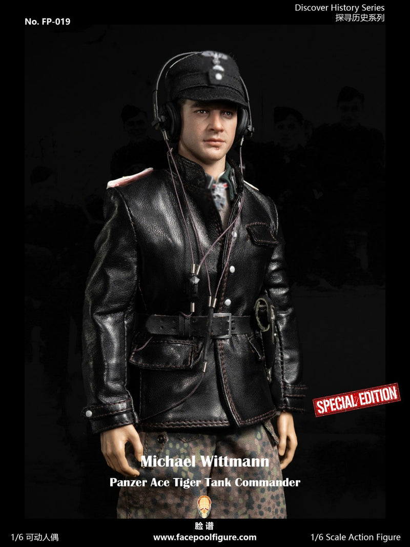 Facepoolfigure FP-019B 1/6 Discover History Series Panzer Ace Michael Wittmann Special Edition