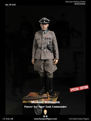 Facepoolfigure FP-019B 1/6 Discover History Series Panzer Ace Michael Wittmann Special Edition