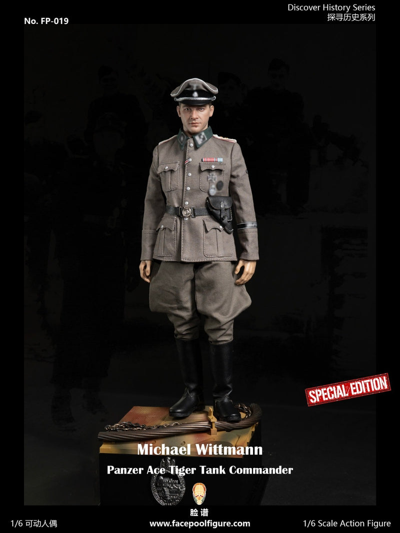 Facepoolfigure FP-019B 1/6 Discover History Series Panzer Ace Michael Wittmann Special Edition