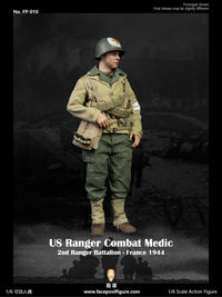 Re-order: Facepoolfigure FP-010 1/6WWII US Ranger Combat Medic – France 1944