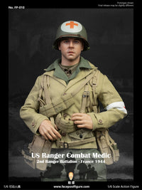 Re-order: Facepoolfigure FP-010 1/6WWII US Ranger Combat Medic – France 1944