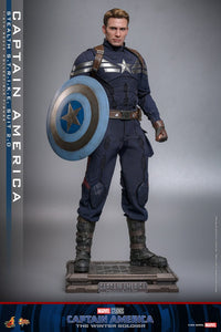 HOT TOYS Capitán América: El Soldado de Invierno Figura Movie Masterpiece 1/6 Captain America (Stealth S.T.R.I.K.E. Suit) 2.0 31 cm