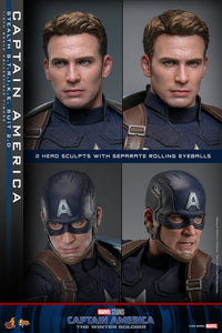 HOT TOYS Capitán América: El Soldado de Invierno Figura Movie Masterpiece 1/6 Captain America (Stealth S.T.R.I.K.E. Suit) 2.0 31 cm