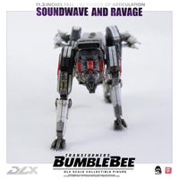 Threezero Transformers Bumblebee Pack de 2 Figuras 1/6 DLX Soundwave & Ravage 28 cm