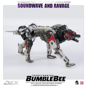 Threezero Transformers Bumblebee Pack de 2 Figuras 1/6 DLX Soundwave & Ravage 28 cm