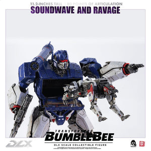 Threezero Transformers Bumblebee Pack de 2 Figuras 1/6 DLX Soundwave & Ravage 28 cm