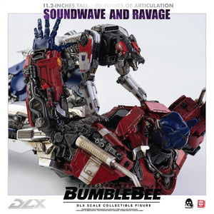 Threezero Transformers Bumblebee Pack de 2 Figuras 1/6 DLX Soundwave & Ravage 28 cm