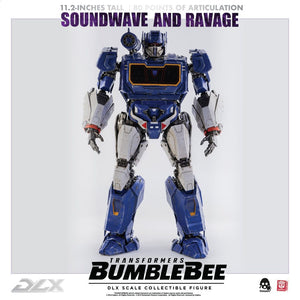 Threezero Transformers Bumblebee Pack de 2 Figuras 1/6 DLX Soundwave & Ravage 28 cm