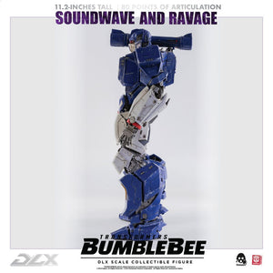 Threezero Transformers Bumblebee Pack de 2 Figuras 1/6 DLX Soundwave & Ravage 28 cm