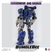 Threezero Transformers Bumblebee Pack de 2 Figuras 1/6 DLX Soundwave & Ravage 28 cm