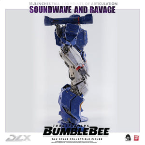 Threezero Transformers Bumblebee Pack de 2 Figuras 1/6 DLX Soundwave & Ravage 28 cm