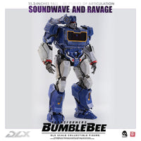 Threezero Transformers Bumblebee Pack de 2 Figuras 1/6 DLX Soundwave & Ravage 28 cm