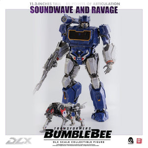 Threezero Transformers Bumblebee Pack de 2 Figuras 1/6 DLX Soundwave & Ravage 28 cm