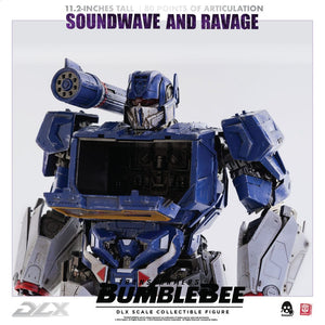 Threezero Transformers Bumblebee Pack de 2 Figuras 1/6 DLX Soundwave & Ravage 28 cm