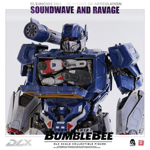 Threezero Transformers Bumblebee Pack de 2 Figuras 1/6 DLX Soundwave & Ravage 28 cm