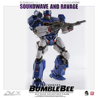 Threezero Transformers Bumblebee Pack de 2 Figuras 1/6 DLX Soundwave & Ravage 28 cm