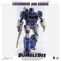 Threezero Transformers Bumblebee Pack de 2 Figuras 1/6 DLX Soundwave & Ravage 28 cm