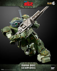 Threezero Armored Trooper Votoms Figura Robo-Dou Scopedog 15 cm